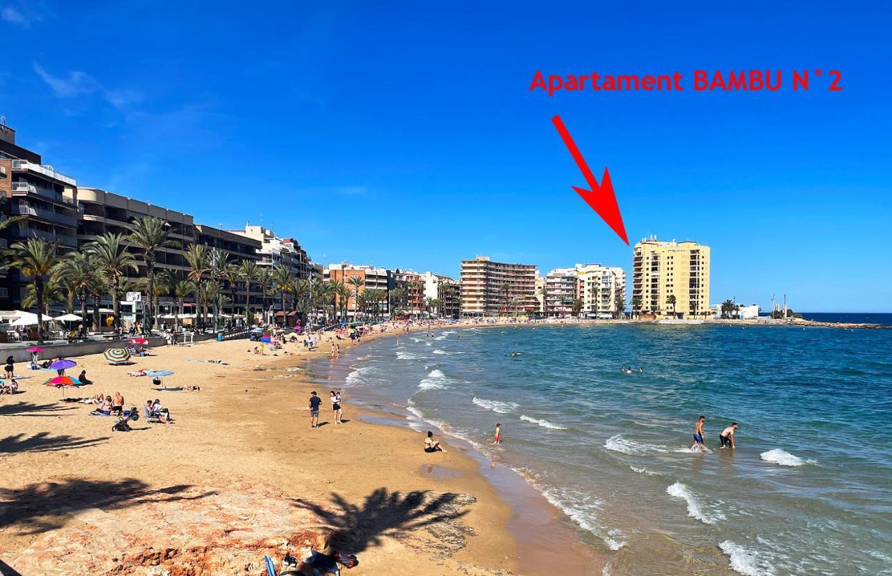 Apartament Bambu N°2 Przy Plazy Piekny Widok Torrevieja Exteriör bild